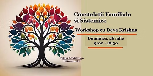Constela\u021bii Familiale \u0219i Sistemice cu Deva Krishna - workshop de grup