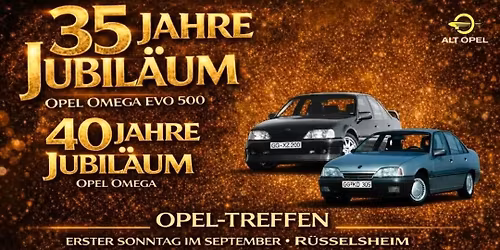 Opeltreffen aller Modellreihen bis Ende 2000