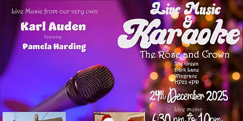 Christmas eve, music and karaoke!