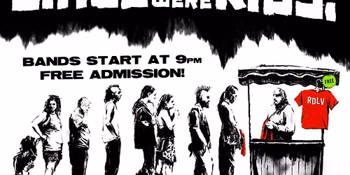 Sunday Punk Night at Red Dwarf Las Vegas with Bridge the Gap, Chuck and Since We  Were Kids