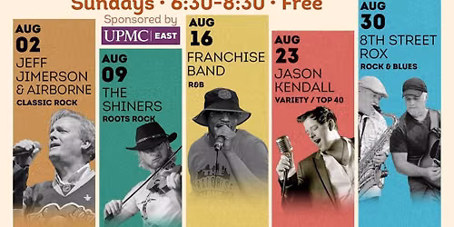 TALL TREES AMPITHEATER 2026 Summer Music Series features CURTIS AND THE SHAKERZ