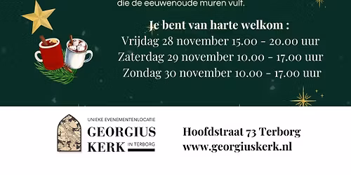 De betoverende kerstwinkel in de Georgiuskerk