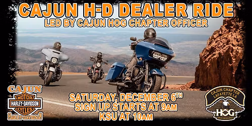 December Dealer Ride