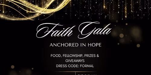 Faith Gala: Anchored in Hope