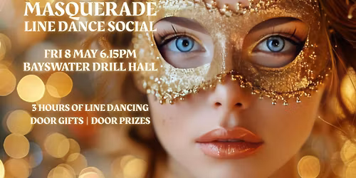 Line Dance Social: Masquerade Theme