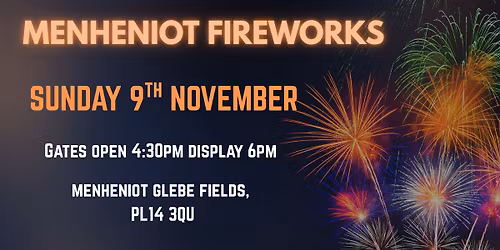 Menheniot Fireworks Display