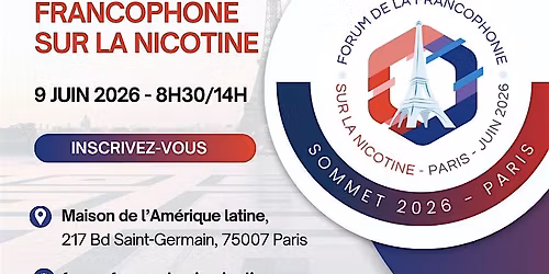 Forum de la francophonie sur la nicotine