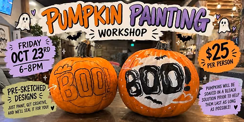 Pumpkin Painting Workshop