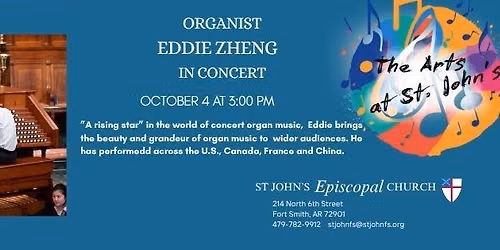 Organist Eddie Zheng - Concert