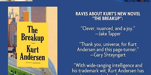 IRIS BAHR IN CONVERSATION WITH AUTHOR KURT ANDERSEN