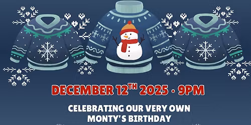 SCOOTER\u2019S UGLY CHRISTMAS SWEATER PARTY