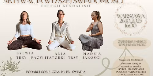 Aktywacja Wy\u017cszej \u015awiadomo\u015bci Energii Kundalini