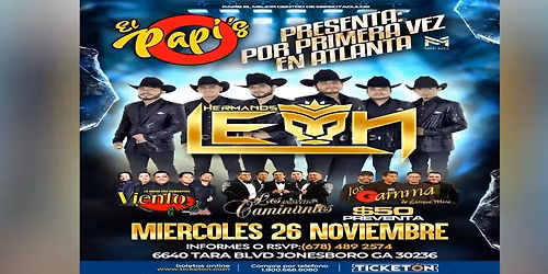 HERMANOS LEON, LA NUEVA ERA ROMANTICA VIENTO Y SOL & MAS