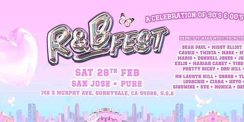 R&B Fest Is Coming To San Jose!