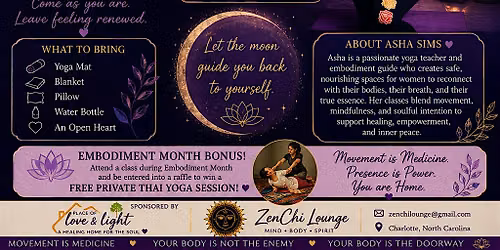 Moonlight Yoga: A Restorative Flow