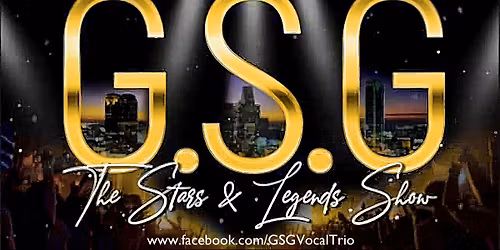 GSG Vocal Trio Stars and Legends Show live for the first time at Catchems Inn Church Gresley 