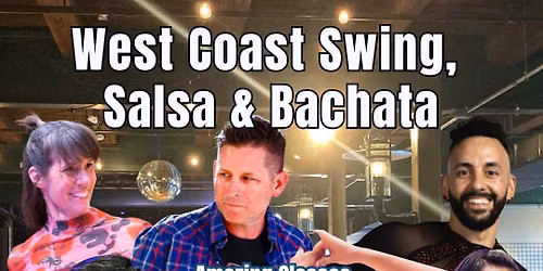West Coast Swing Wednesdays, NEW SESSION, Sept 9th - All Welcome