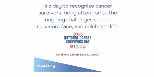 National Cancer Survivors Day