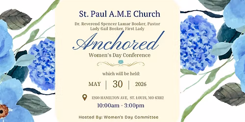 Anchored Women's Day Conference