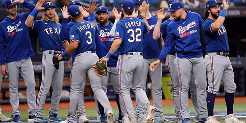 Parking Texas Rangers at Tampa Bay Rays