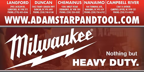 Milwaukee Spring Tour - Nanaimo