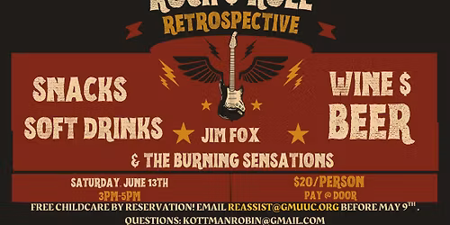 Rock and Roll Retrospective with Jim Fox and The Burning Sensations