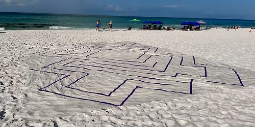 The Tidepath | A Beach Labyrinth Experience