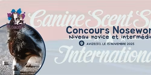 Concours classique de Nosework CSSI