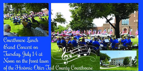 Courthouse Lunch\/Band Concert features the Music of the Carlisle Band and Lunch by Double A Catering