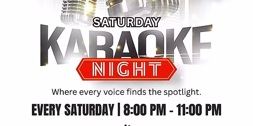 SATURDAY KARAOKE NIGHT @BIG AL'S PUB