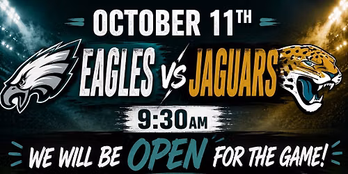 Eagles vs Jaguars 9:30am