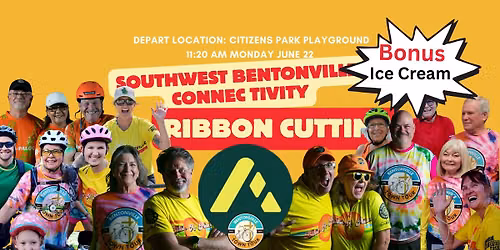 Southwest Bentonville Connectivity Ribbon-Cutting Bike Ride