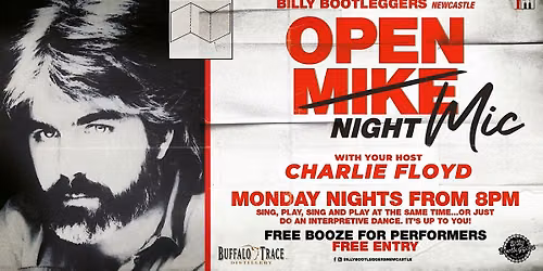OPEN MIC NIGHT - Monday Nights @ Billy's