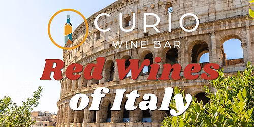 Curio Wine School: Red Wines of Italy