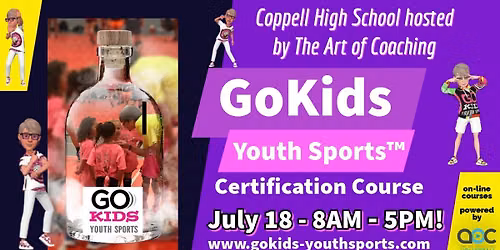 GoKids Youth Sports\u2122 Skills Trainer Certification
