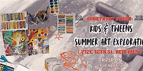 Kids & Tweens Summer Art Exploration Class