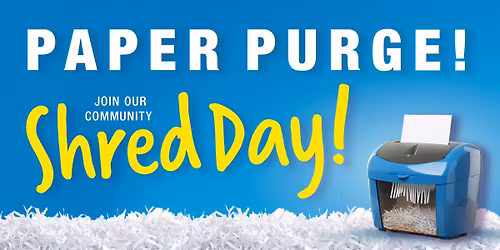 Community Shred Day at Jackson-Hewitt 