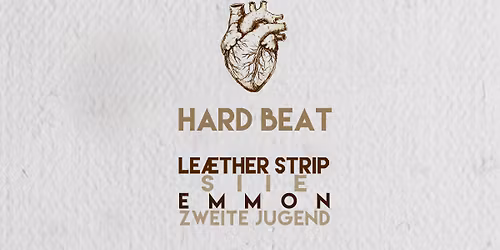 HARD BEAT \u2013 LEAETHER STRIP \/ SIIE \/ EMMON \/ ZWEITE JUGEND - Live