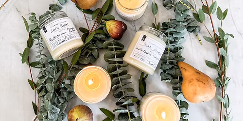 2 HOUR EXPERIENCE - CANDLE POURING and DOUGH BOWL CANDLE