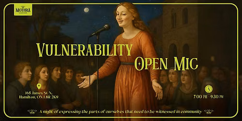 Vulnerability Open Mic Night