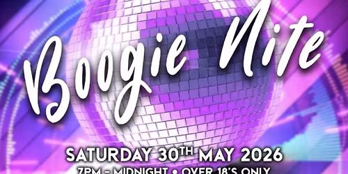Boogie Nite at Lakeside Lodge