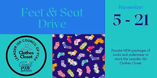 Fall 2025 Feet and Seats Drive