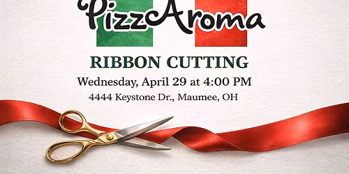 PizzAroma Ribbon Cutting