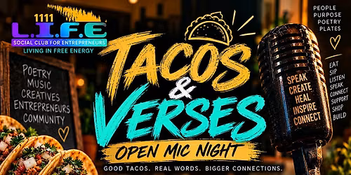 Tacos & Verses: Detroit Open Mic Night