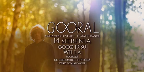 \u2764\ufe0f\u200d\ud83d\udd25Gooral Live Act - Ecstatic dance