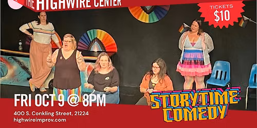 Storytime Comedy: Improv at The Highwire Center