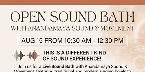 Open Sound Bath