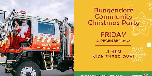 Bungendore Community Christmas Party