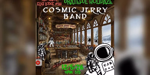 Cosmic Jerry Band Grateful Holidaze at Red Bank Elks