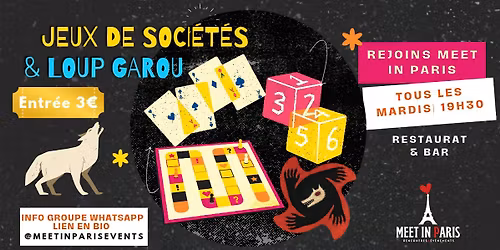 \ufe0f Jeux Soci\u00e9t\u00e9 & Loup-Garou - Friendly